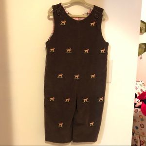 Toddler Boy Corduroy Brown Longall Sz 24 mon.